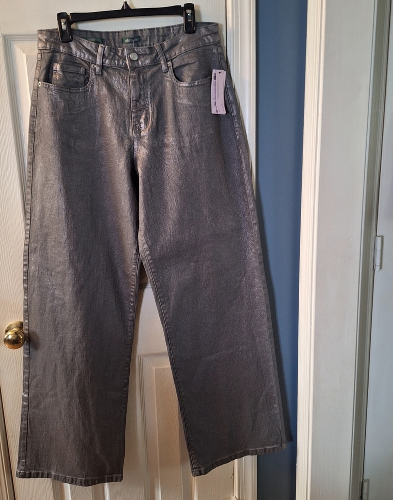 Wild Fable Women's Silver Flare Jeans